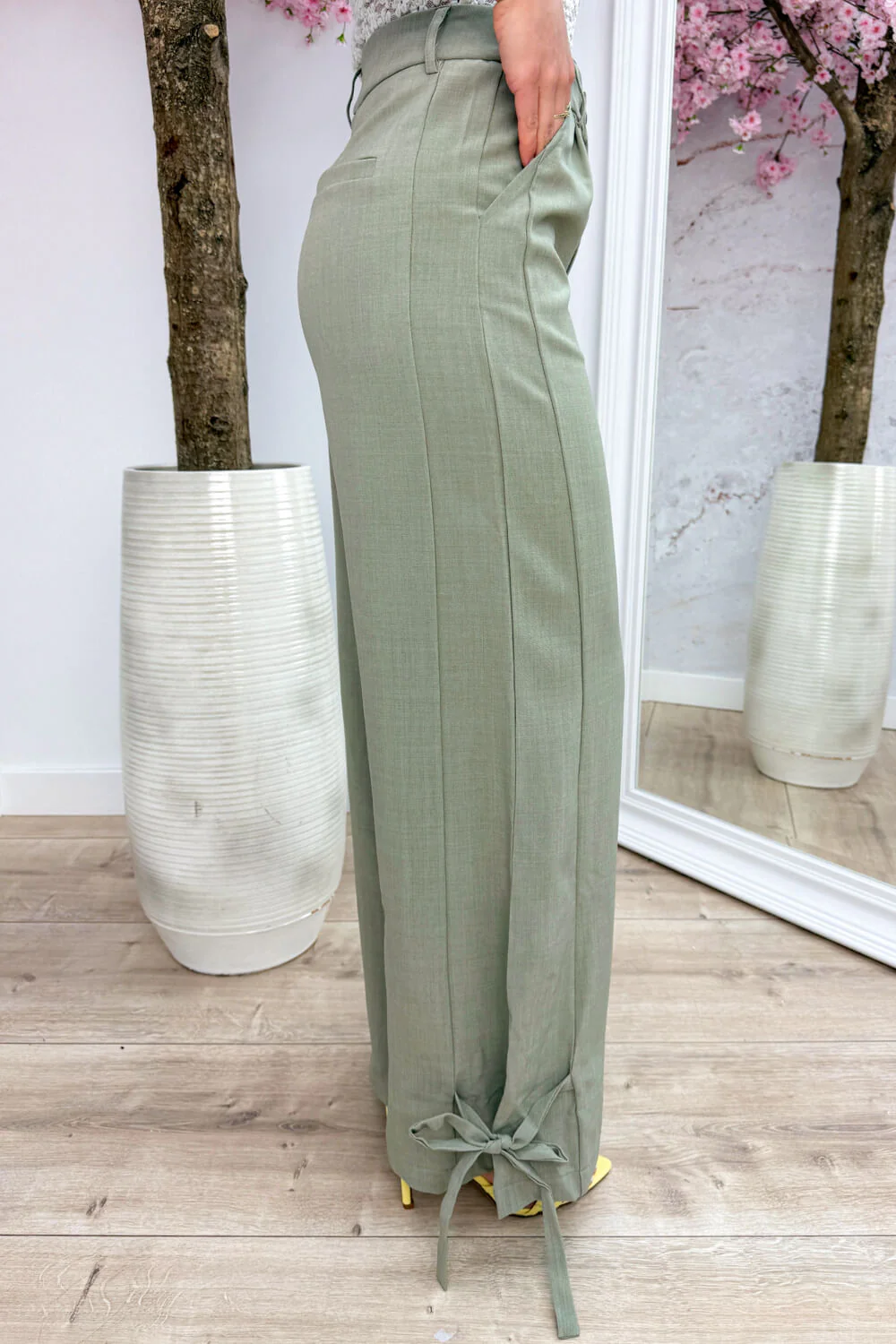 All eyes on you pantalon - Olijf - Image 2