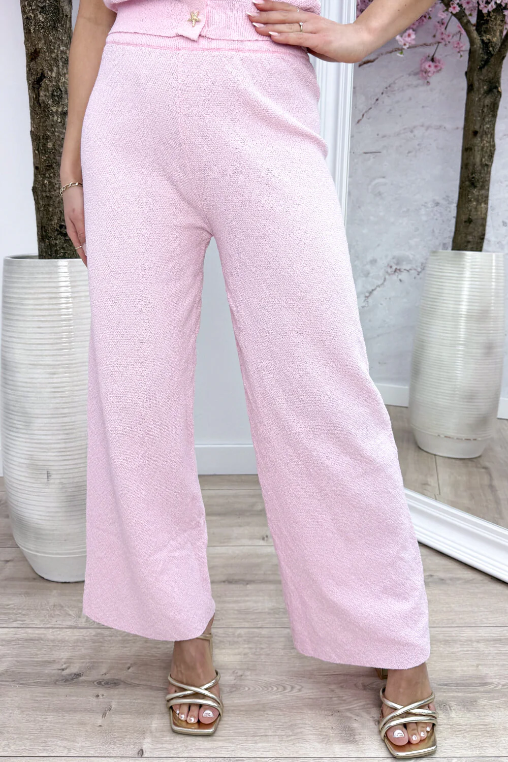 Blush cozy pants - Lollypop roze