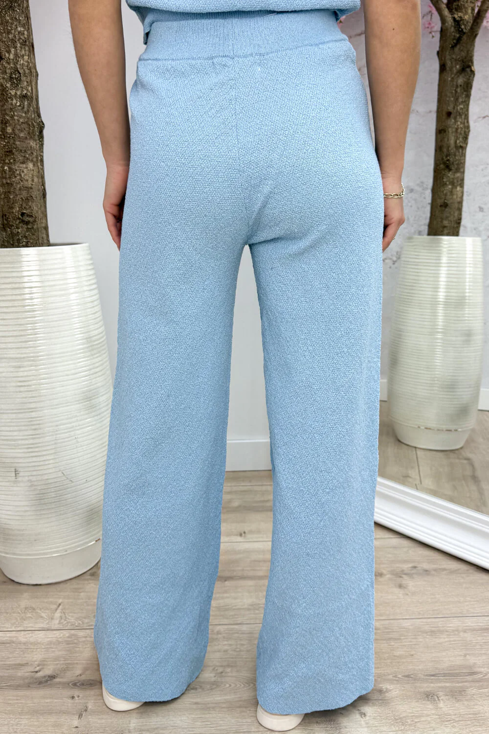 Blush cozy pants - Sky blue - Image 2