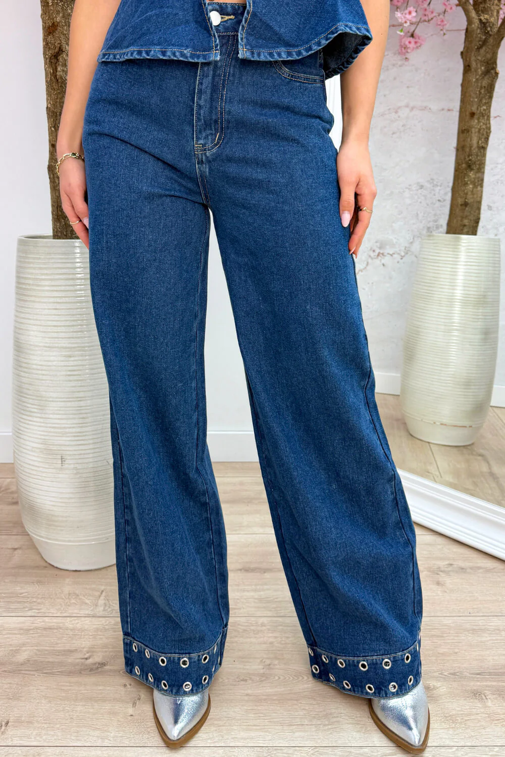 Cool girl straight leg jeans - Jeans blue