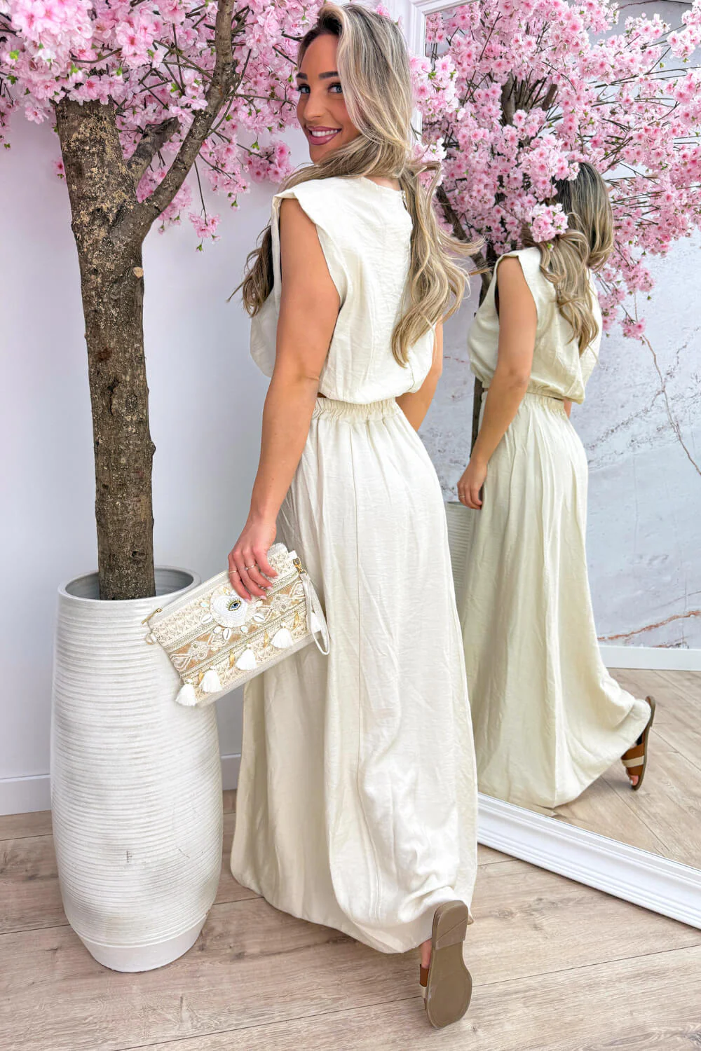 Costa co-ord - Beige - Image 4