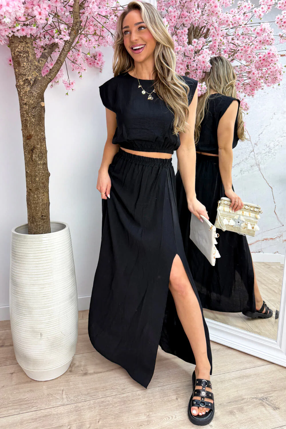 Costa co-ord - Zwart - Image 3