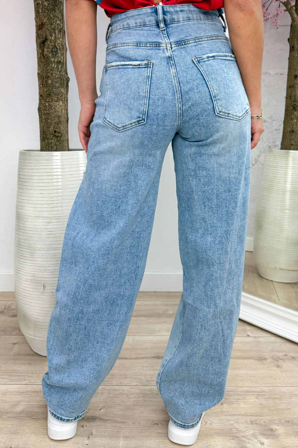 Damaged balloon jeans - Jeans blue - Image 2