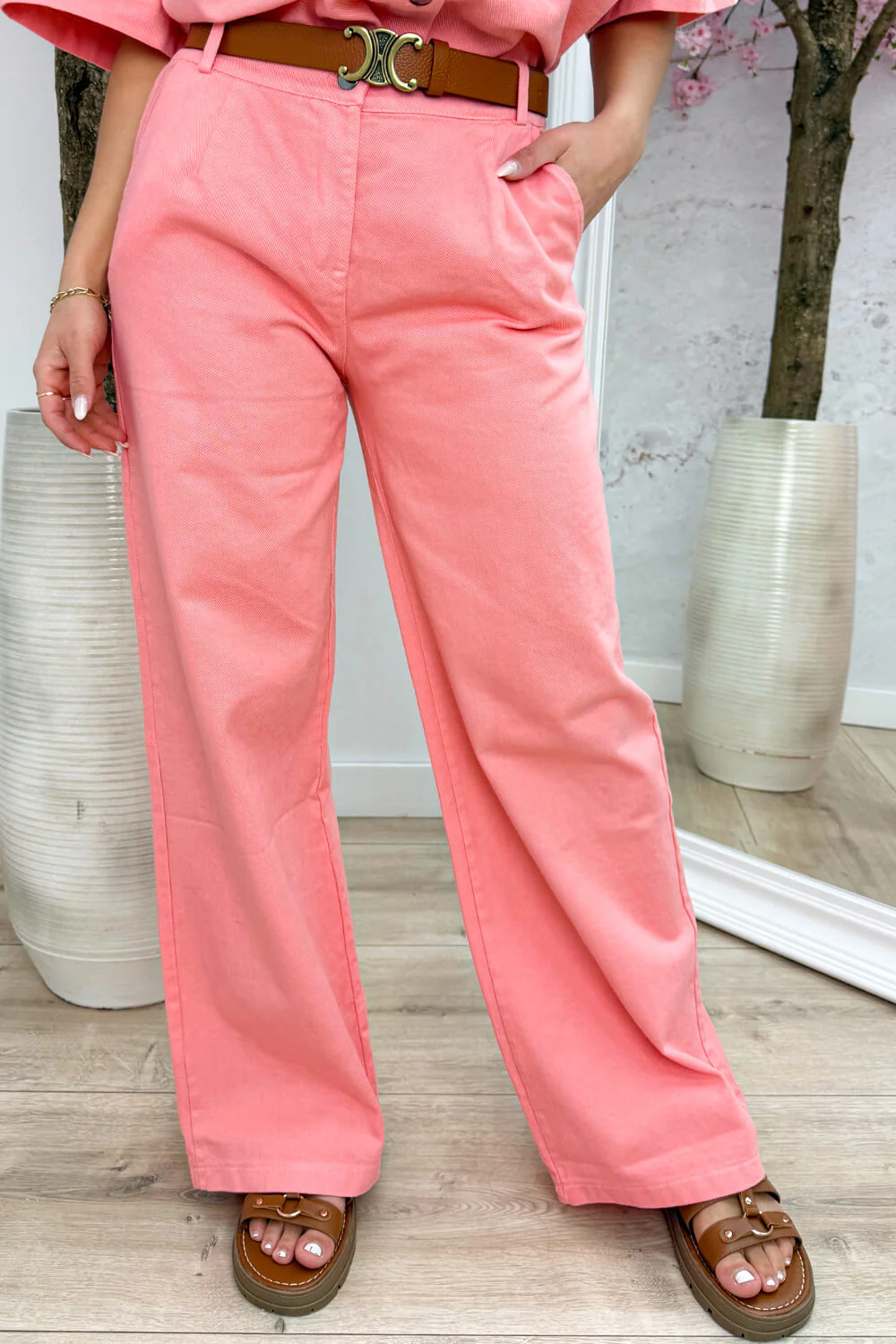 Denim days jeans - Koraal