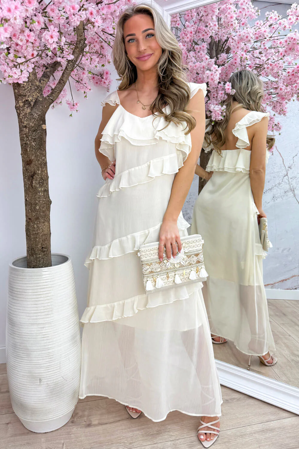 Endless summer maxi dress - Beige - Image 2