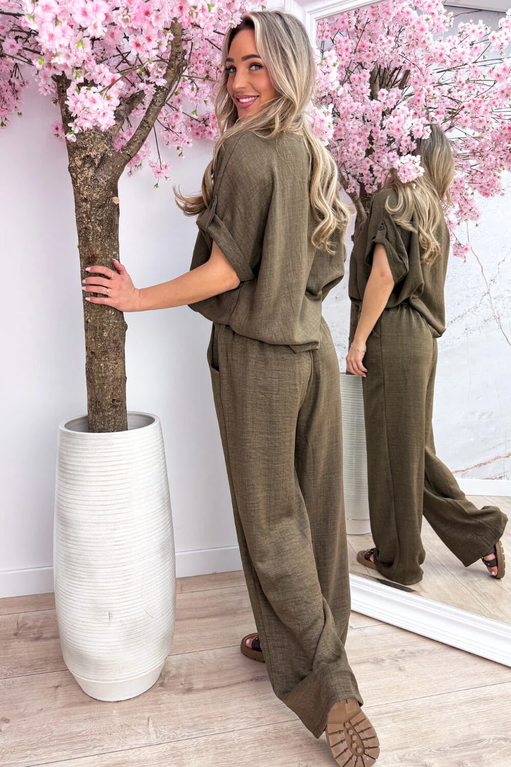 Everyday ease co-ord - Dk. Bruin - Image 4