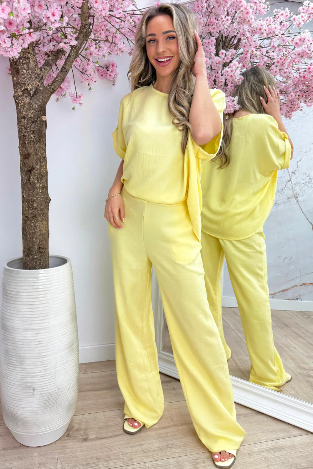 Everyday ease co-ord - Geel - Image 2