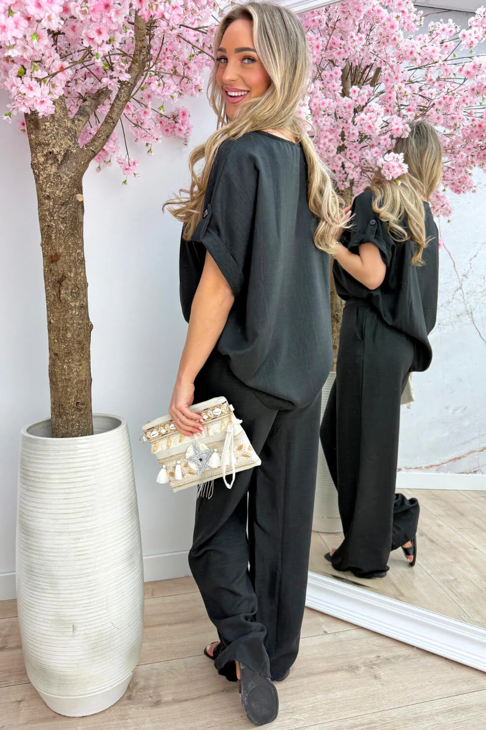 Everyday ease co-ord - Zwart - Image 4