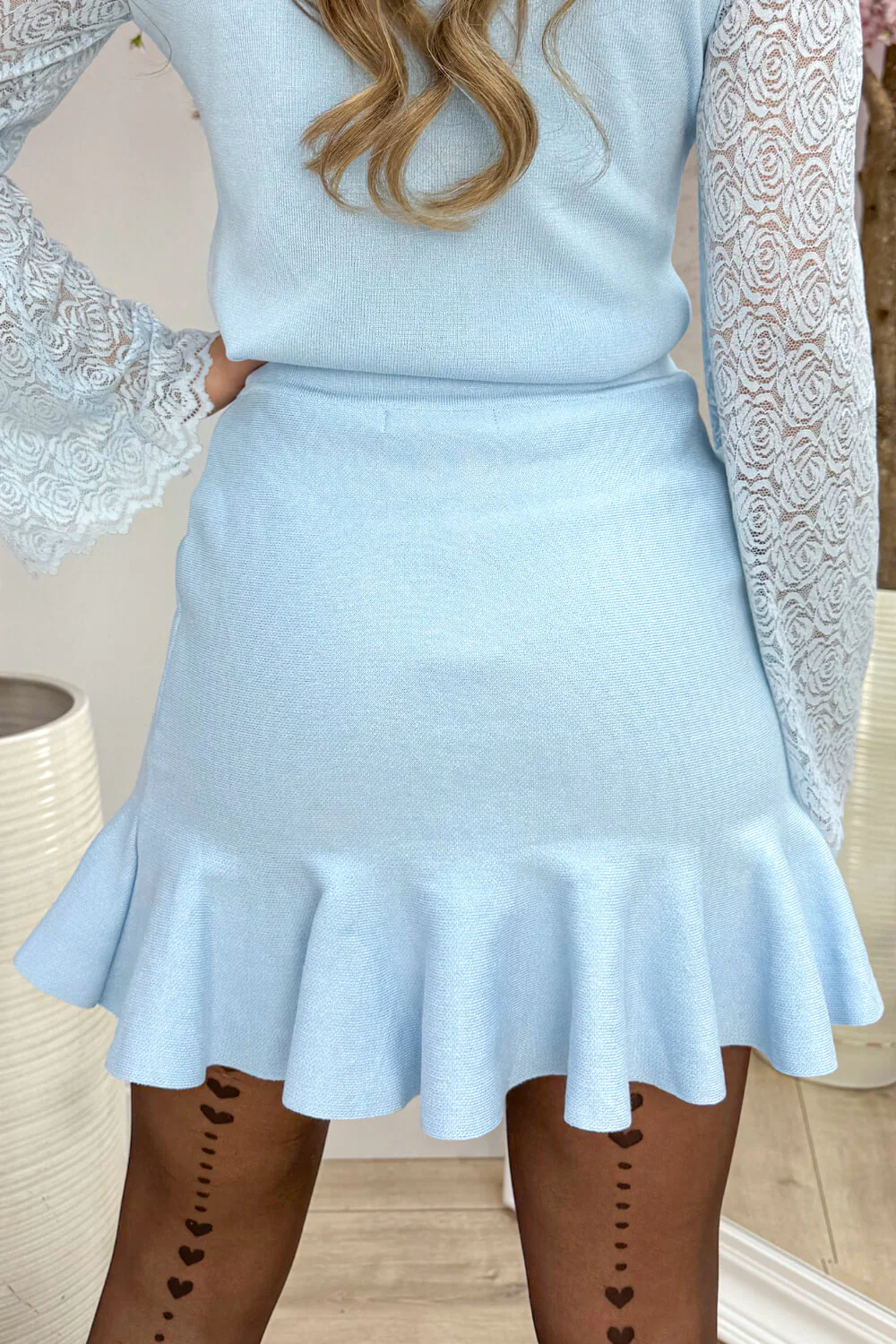 Flairy skirt - Sky blue - Image 2