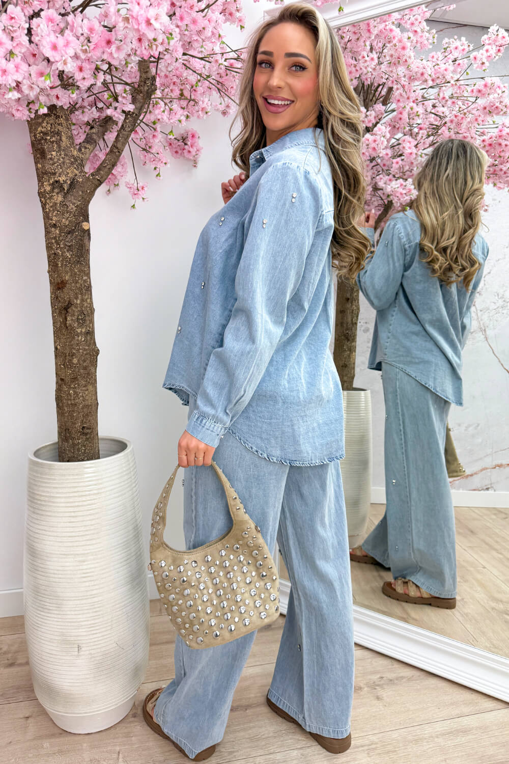 Glow like that denim co-ord - Jeans blue - Image 4