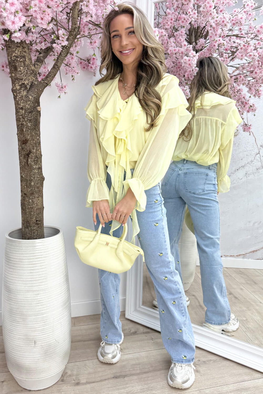 Lemon love straight leg jeans - Jeans blue - Image 3
