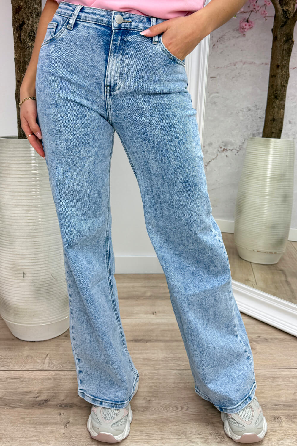 Love this wide leg jeans - Jeans blue - Image 2