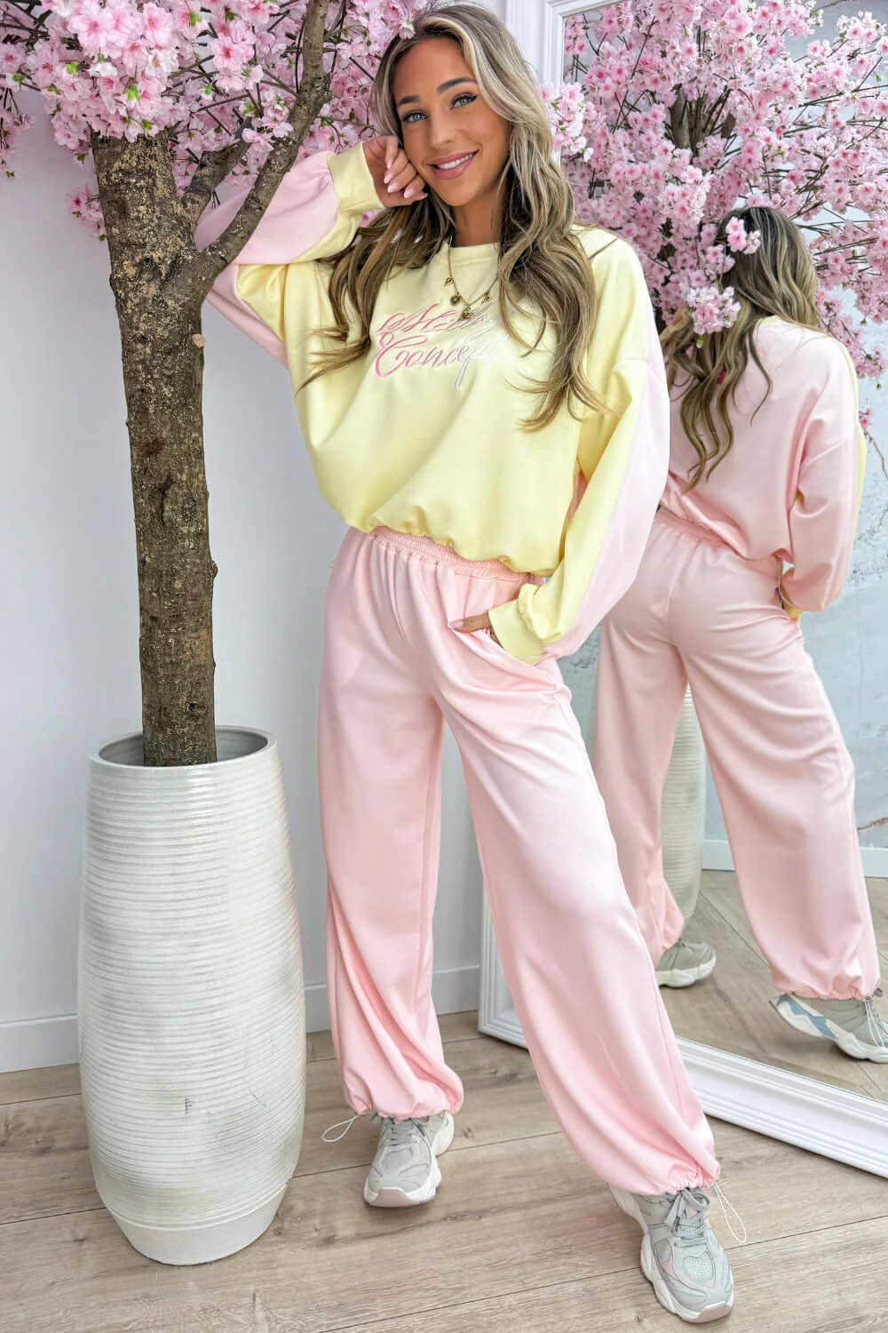 Millagro concept comfy co-ord - Roze - Image 3