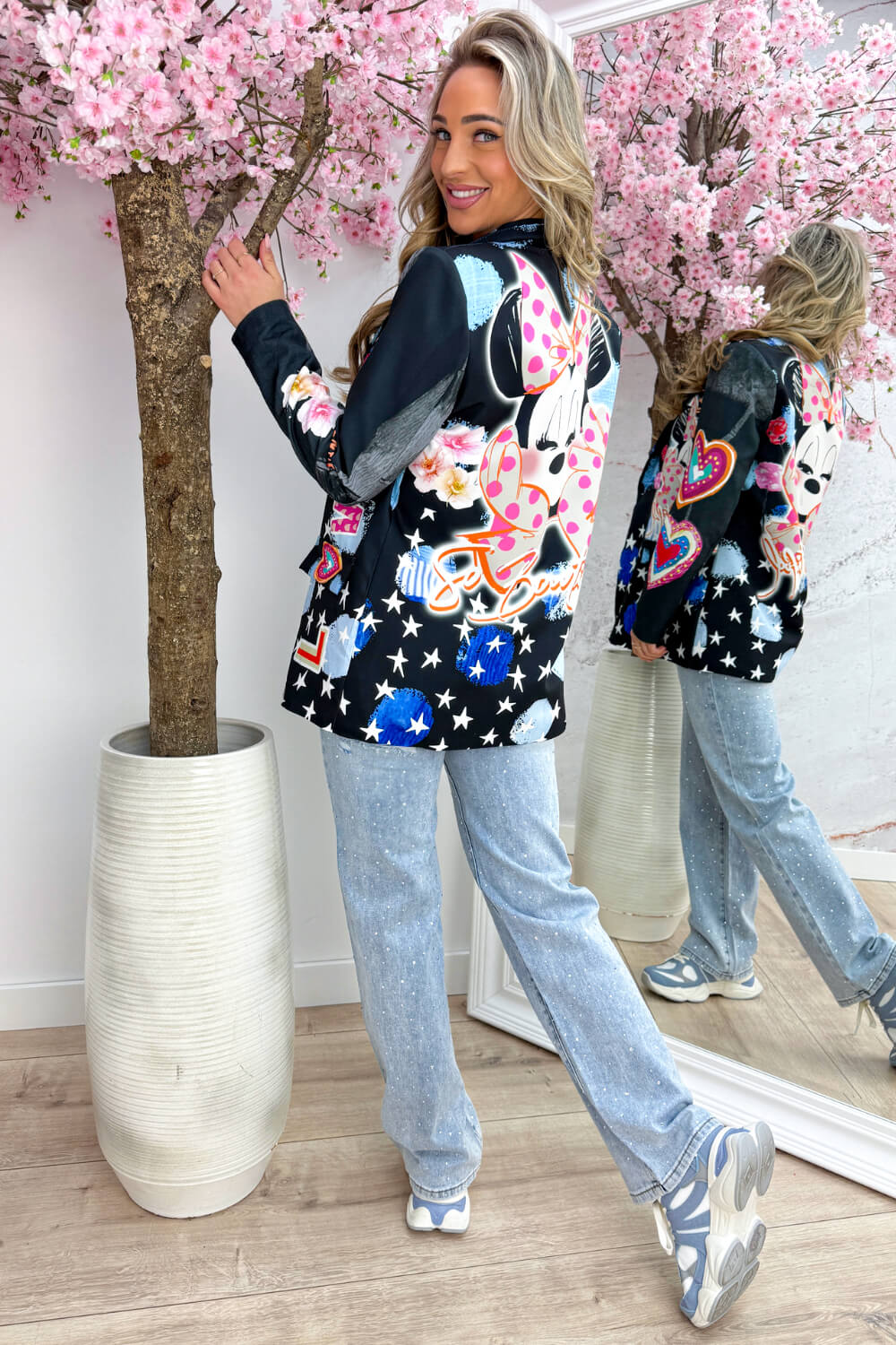 Minnie bowtiful blazer - Zwart - Image 4