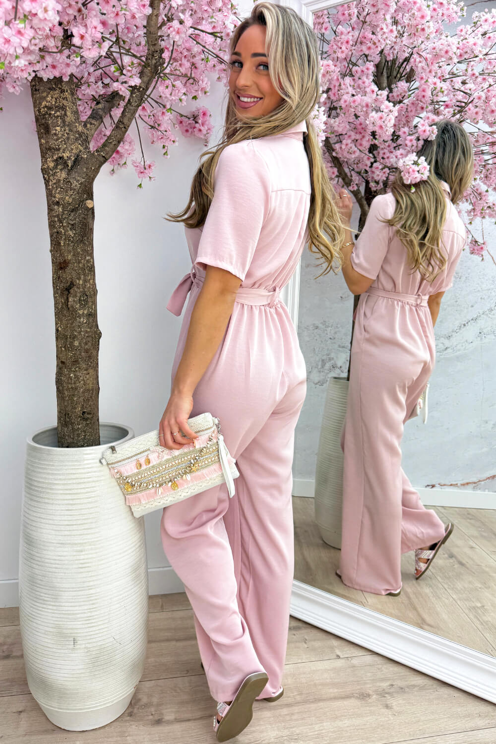Most wanted jumpsuit - Oud roze - Image 4