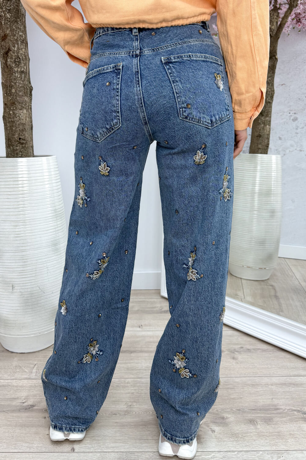 Shine bright straight leg jeans - Jeans blue - Image 2