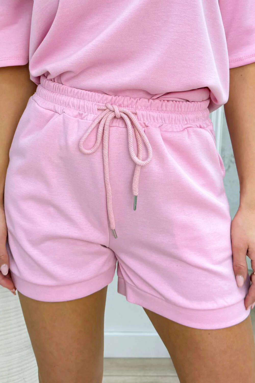 Sparkle chill short - Roze - Image 2