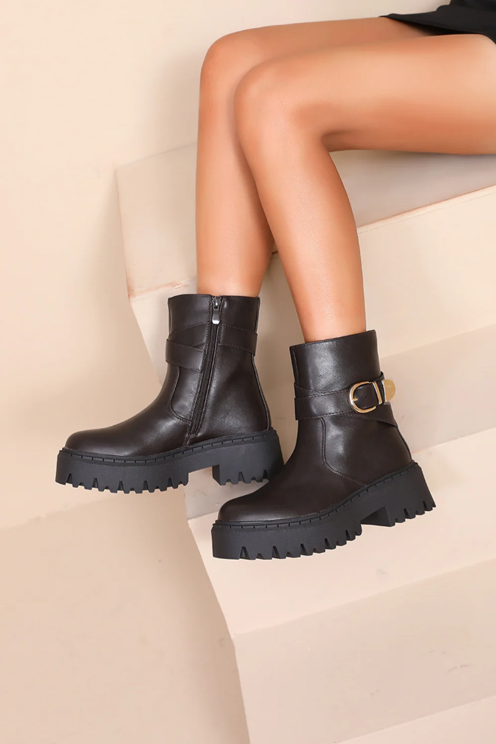 Trendy boots - Bruin - Image 5